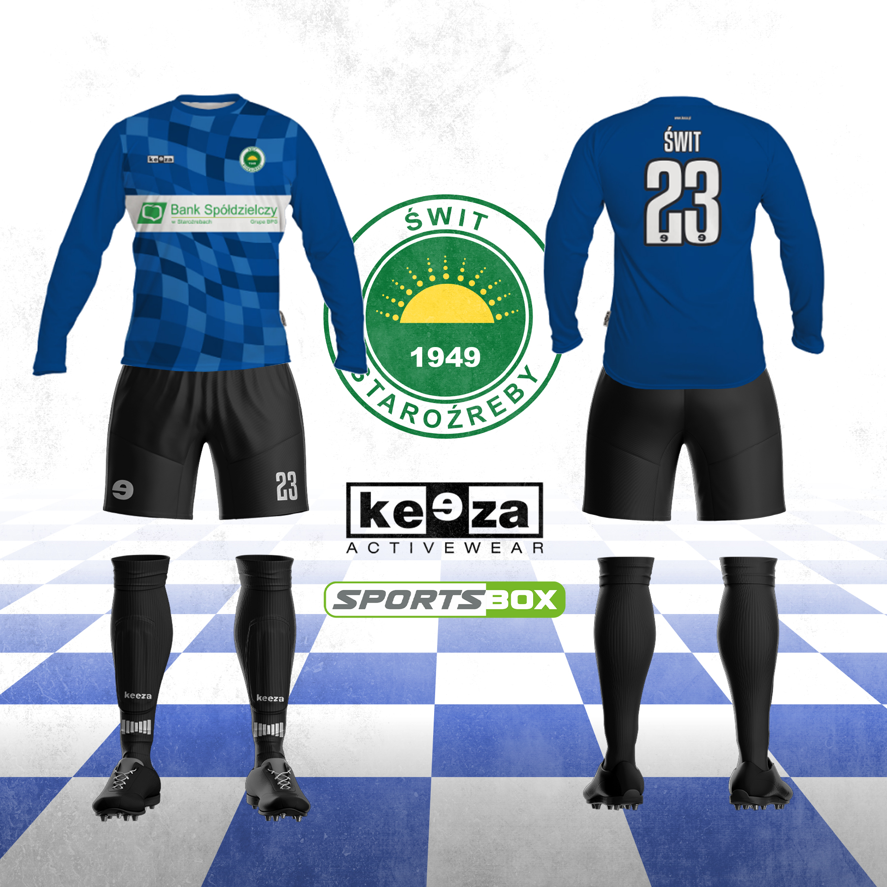 LKS Świt Staroźreby – komplet bramkarski