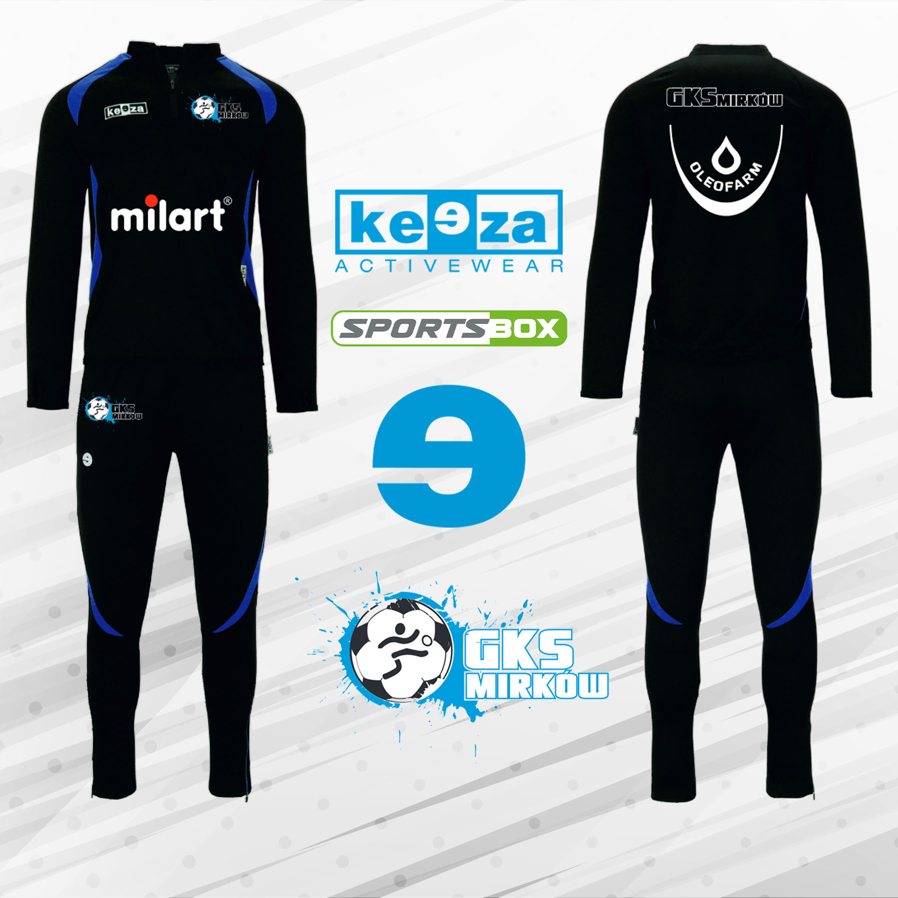 GKS Mirków – dres sportowy