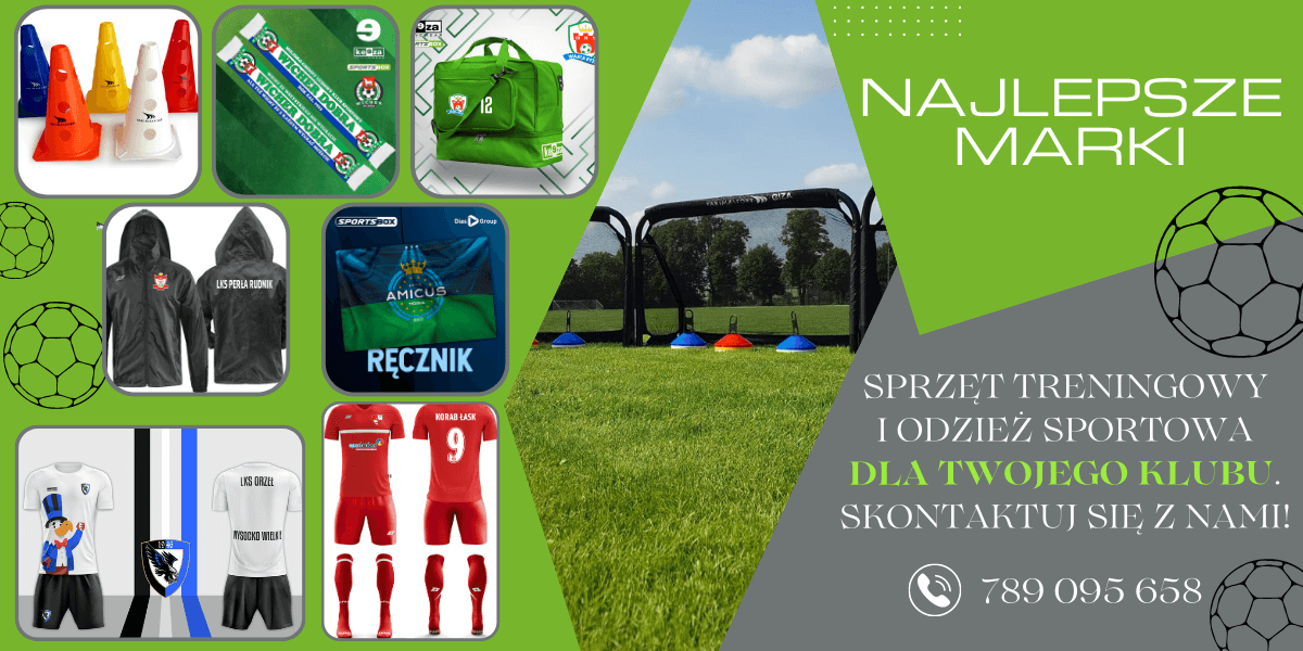 sprzęt sportowy dla klubu