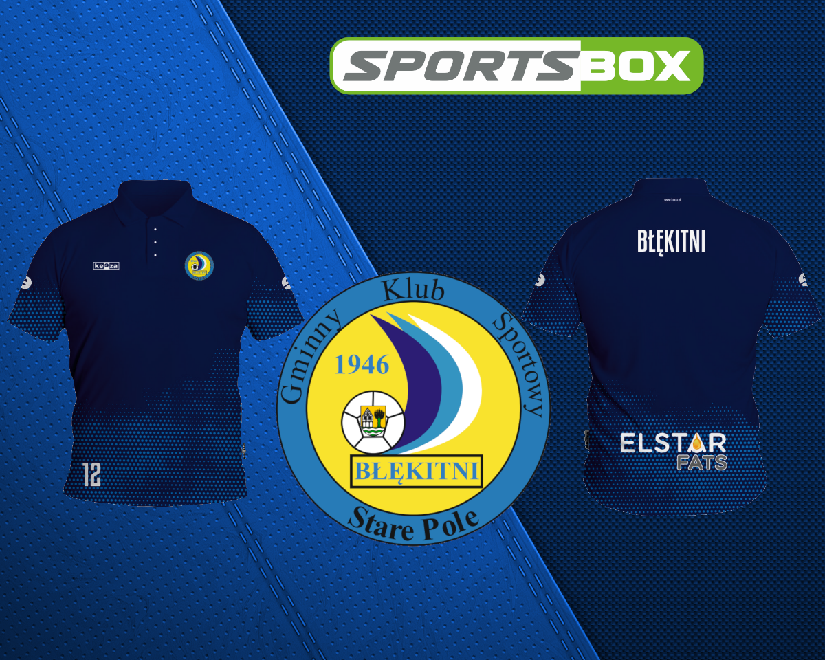 Błękitni Stare Pole – koszulki polo