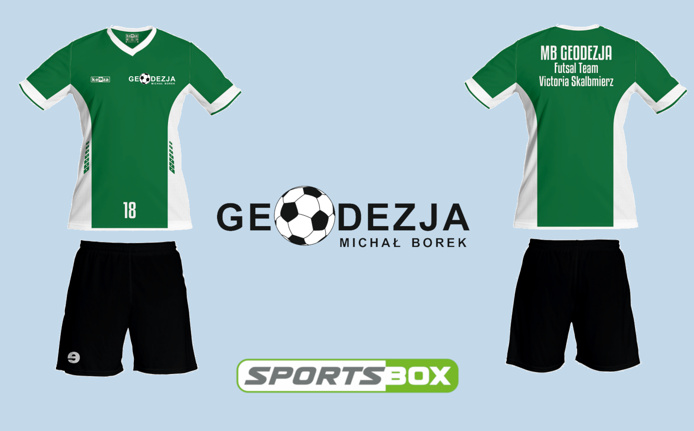 MB Geodezja Futsal Team Victoria Skalbmierz – komplet meczowy