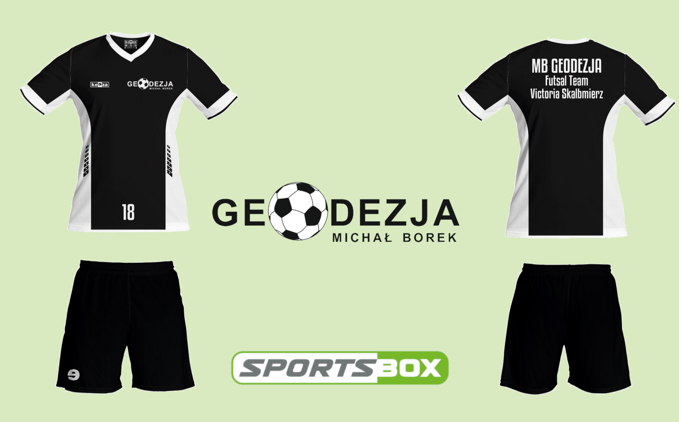 MB Geodezja Futsal Team Victoria Skalbmierz – komplet meczowy